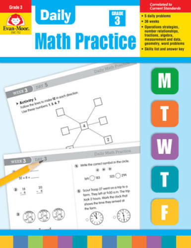 Daily math practice grade - practice,,