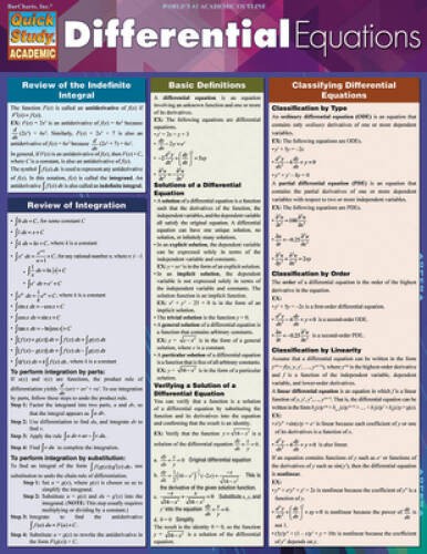 Differential equations quick - differential, (quick