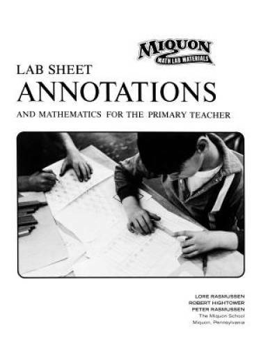 Lab sheet annotations and - sheet,