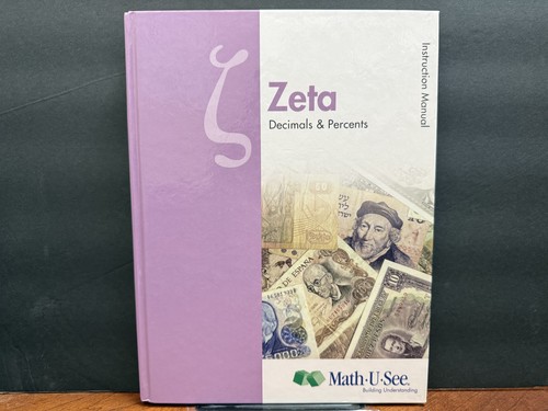 Math see zeta - math-u-see, instruction