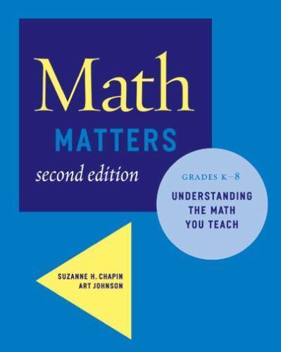 Math matters understanding - math,