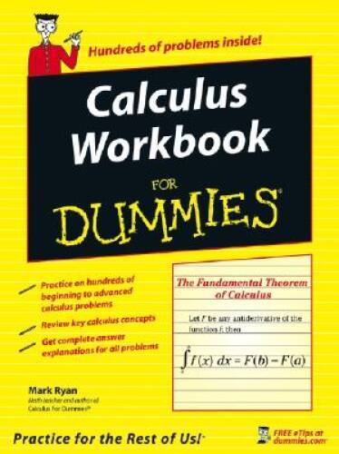 Calculus workbook for dummies - calculus,